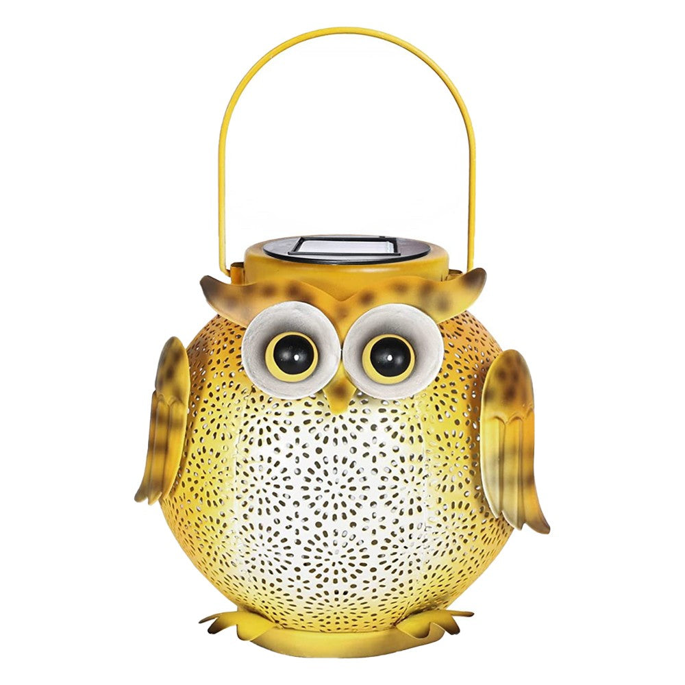 Owl Hanging Solar Lights Lanterns Garden Light Water-resistant Lights