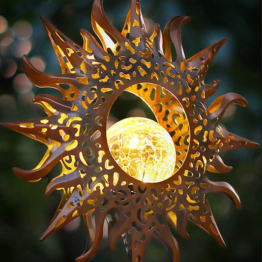 Retro Solar Wind Chime Lights For Garden Party Outdoor Decoration Crafts