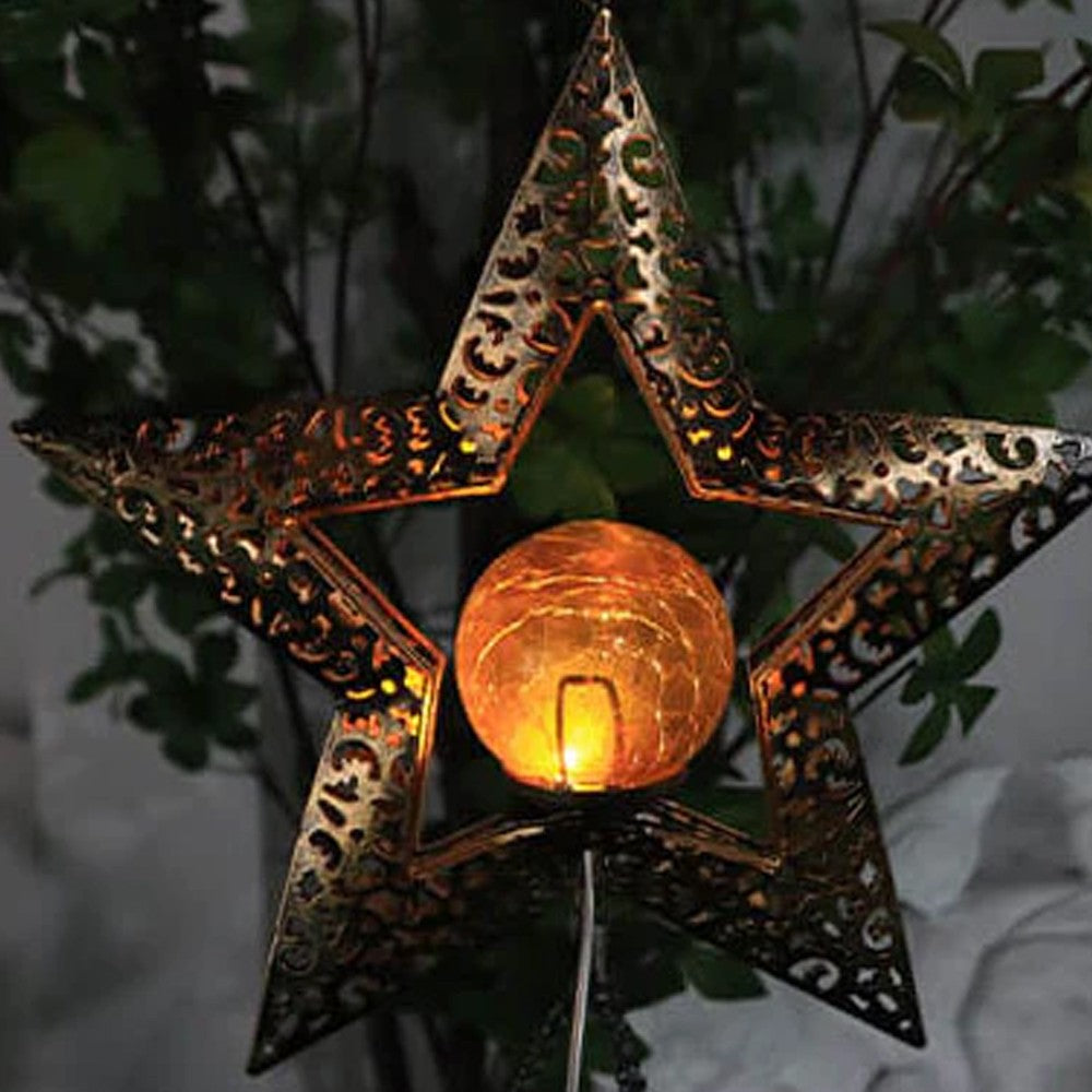 Retro Solar Wind Chime Lights For Garden Party Outdoor Decoration Crafts