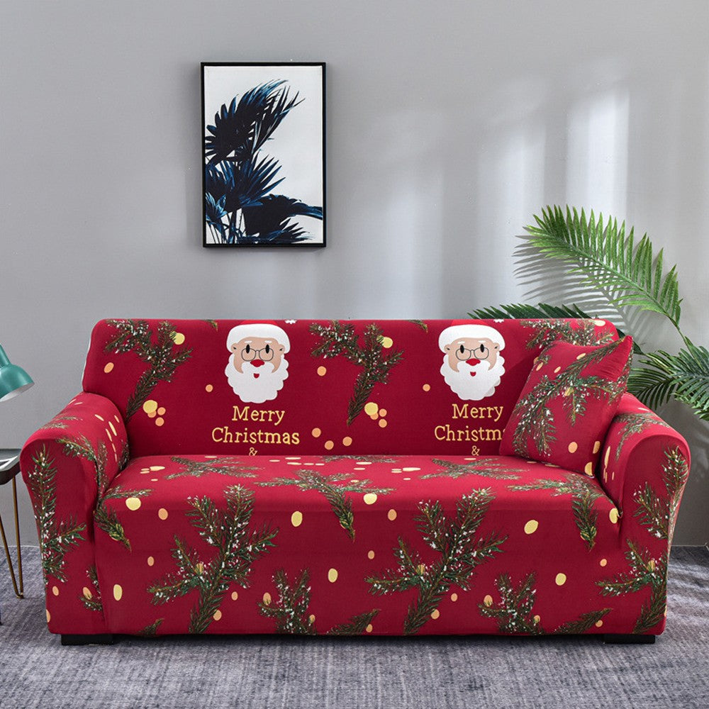 Christmas Stretch Sofa Cover Lounge Slipcover Protector Couch Cover