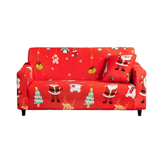 Christmas Stretch Sofa Cover Lounge Slipcover Protector Couch Cover