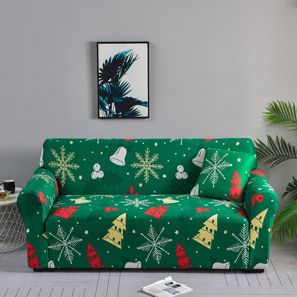 Christmas Stretch Sofa Cover Lounge Slipcover Protector Couch Cover