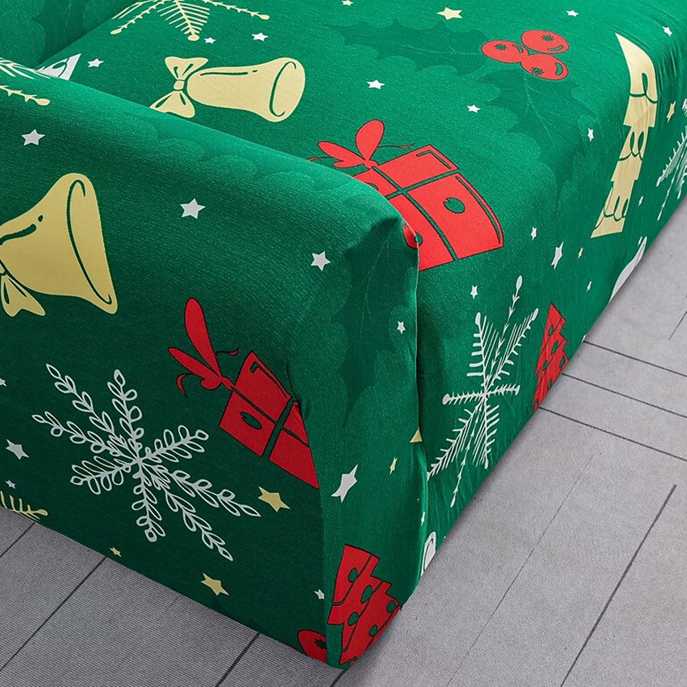 Christmas Stretch Sofa Cover Lounge Slipcover Protector Couch Cover