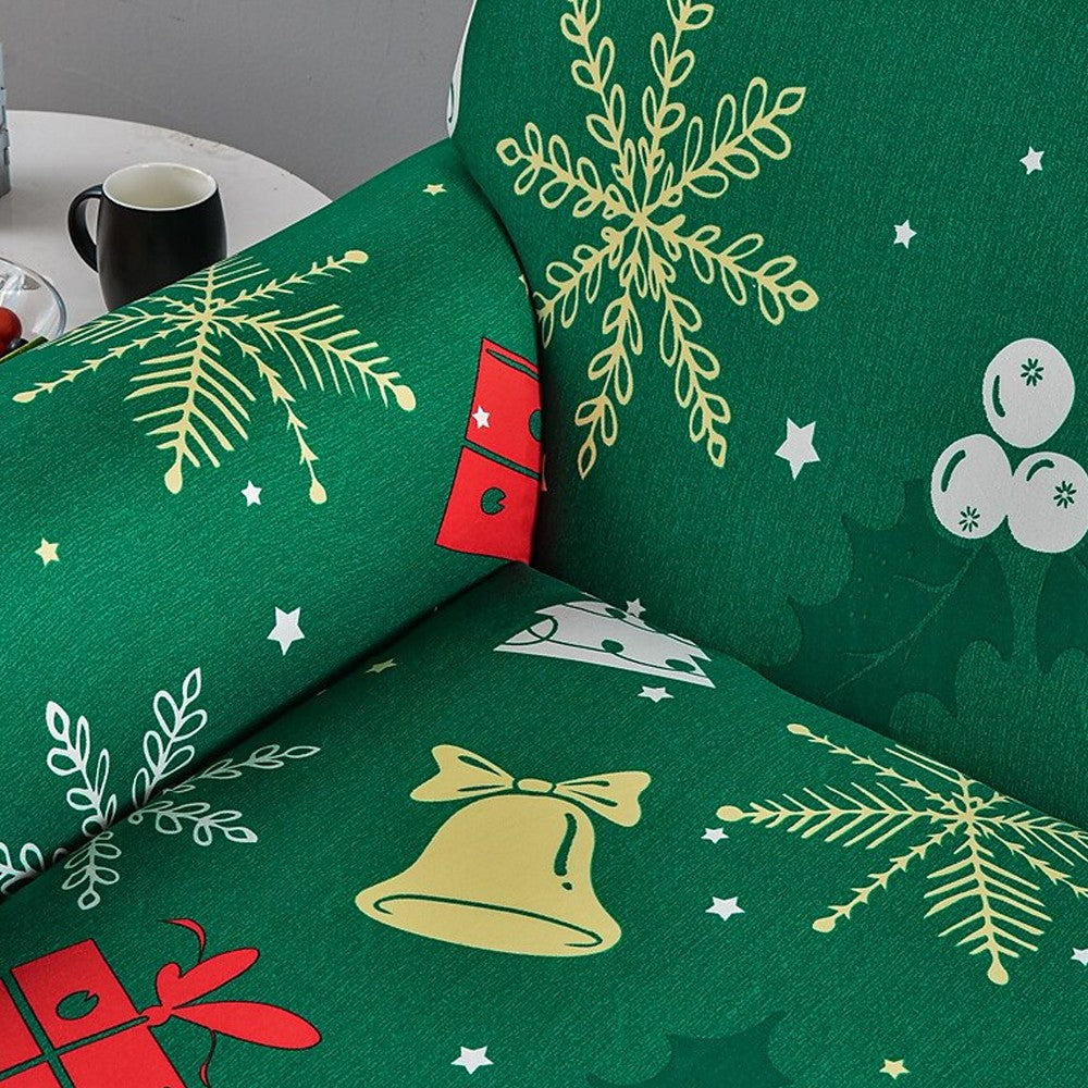 Christmas Stretch Sofa Cover Lounge Slipcover Protector Couch Cover