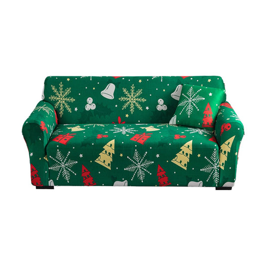 Christmas Stretch Sofa Cover Lounge Slipcover Protector Couch Cover