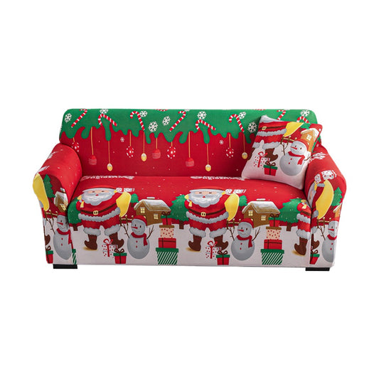 Christmas Stretch Sofa Cover Lounge Slipcover Protector Couch Cover