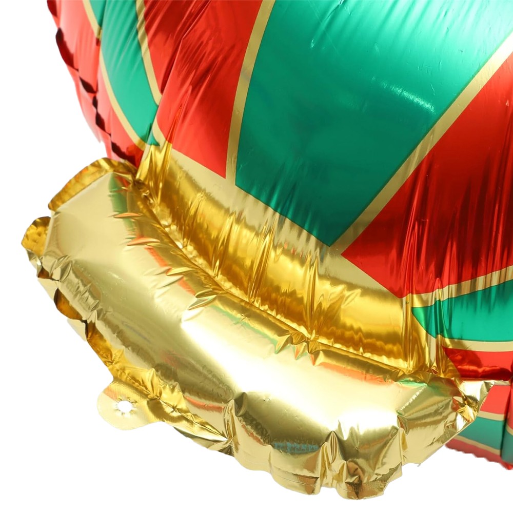 10Pcs Christmas Hanging Balloons Reusable Aluminum Foil Balloon Ornaments