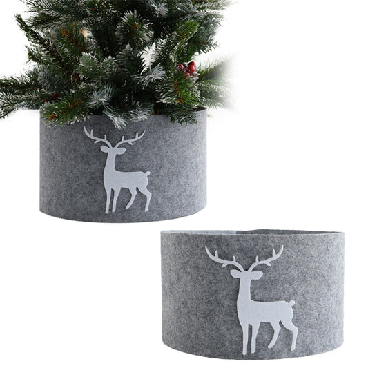 120x20cm Christmas Tree Collar Tree Skirt Xmas Tree Stand Cover Xmas Home Decor