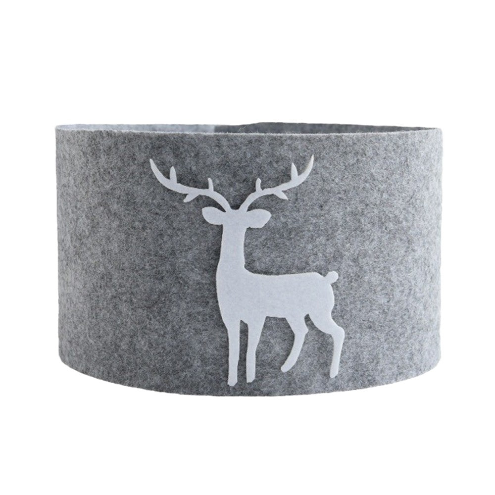 100x18cm Christmas Tree Collar Tree Skirt Xmas Tree Stand Cover Xmas Home Decor