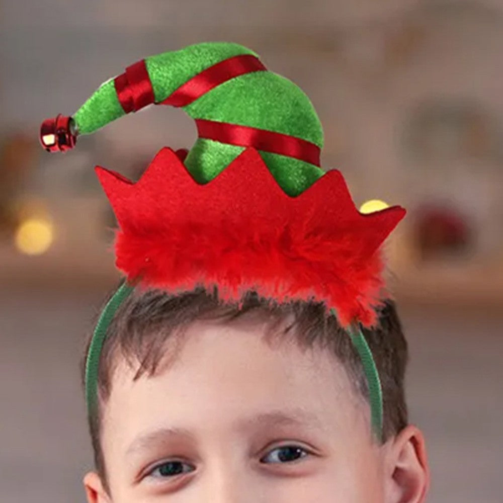 5Pcs Christmas Headbands Head Hoop Dress Up Party Props Hair Accessories for Women Girls