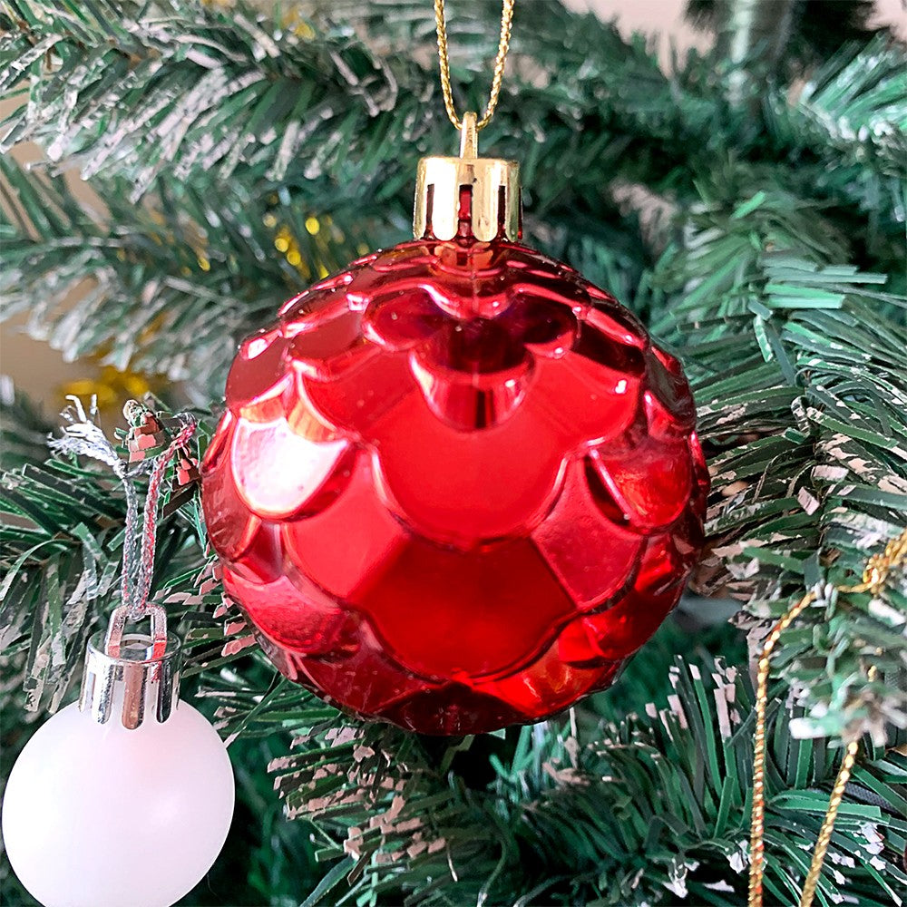 Christmas Ball Ornaments Christmas Tree Decoration Ball Box Funny Party Decor