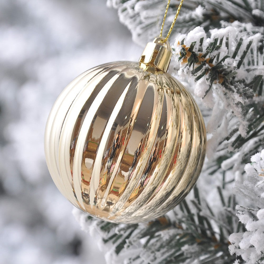 Christmas Ball Ornaments Christmas Tree Decoration Ball Box Funny Party Decor