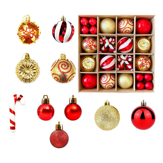 Christmas Ball Ornaments Christmas Tree Decoration Ball Box Funny Party Decor