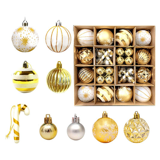 Christmas Ball Ornaments Christmas Tree Decoration Ball Box Funny Party Decor