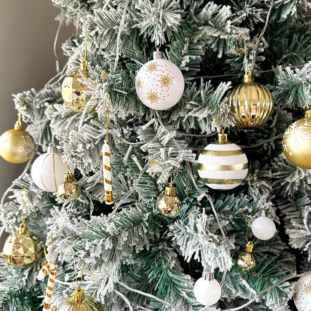 Christmas Ball Ornaments Christmas Tree Decoration Ball Box Funny Party Decor