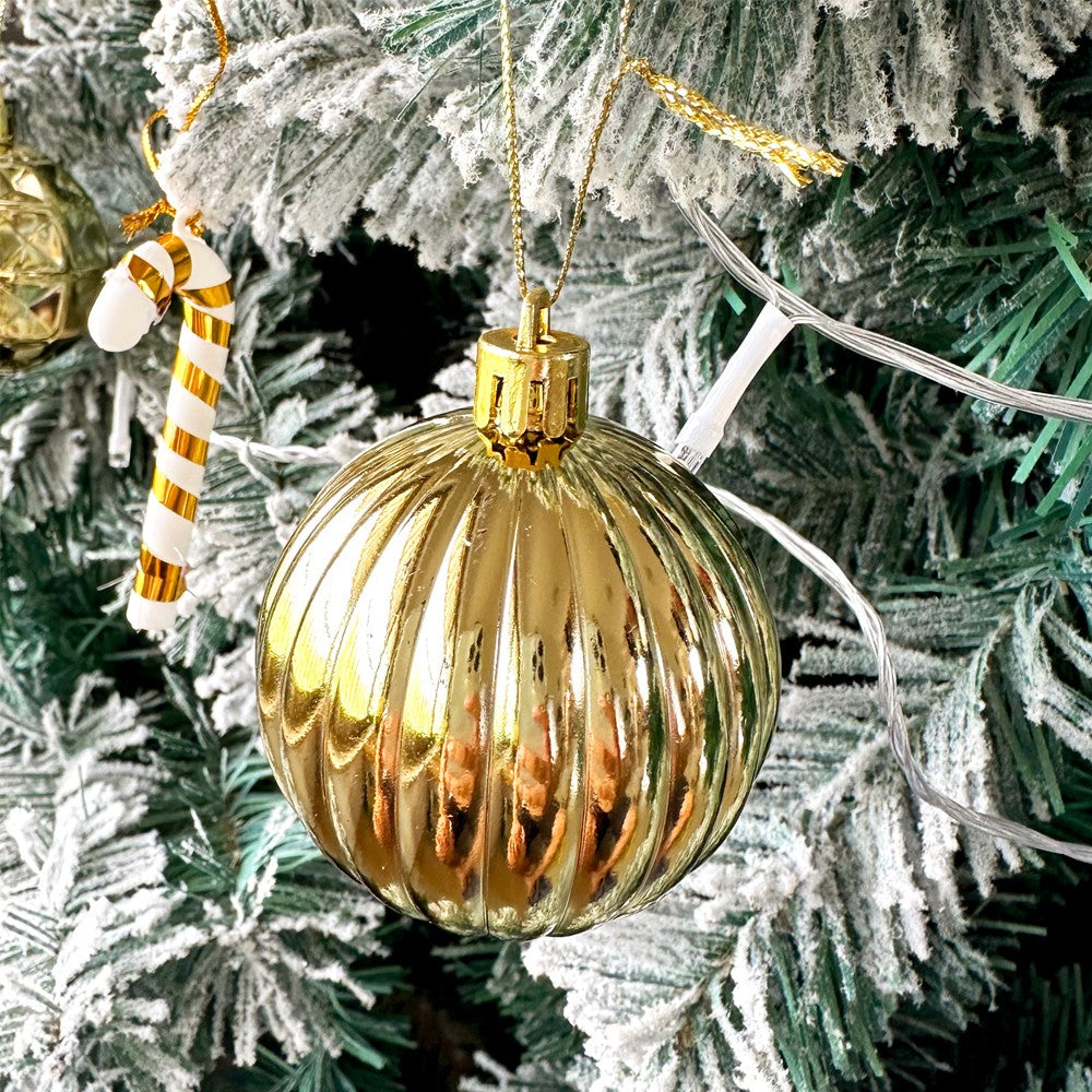 Christmas Ball Ornaments Christmas Tree Decoration Ball Box Funny Party Decor