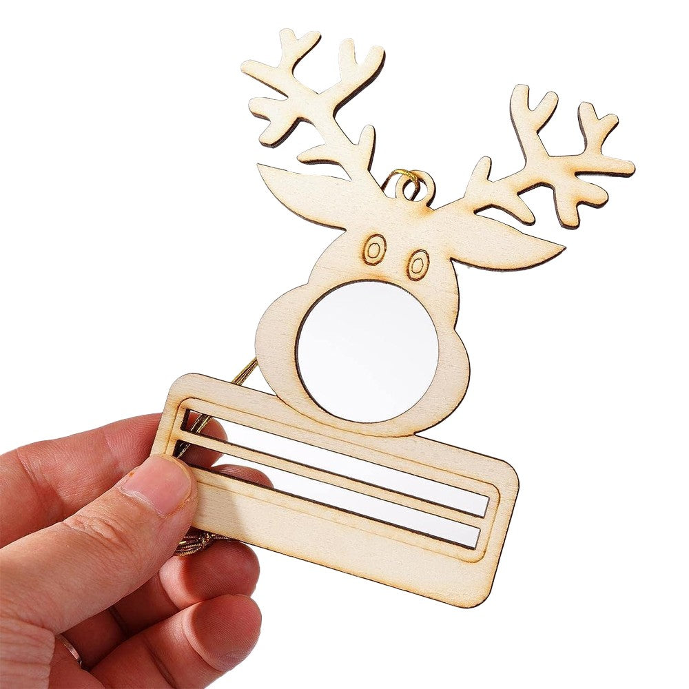 16Pcs Christmas Money Holders Pendant for Cash