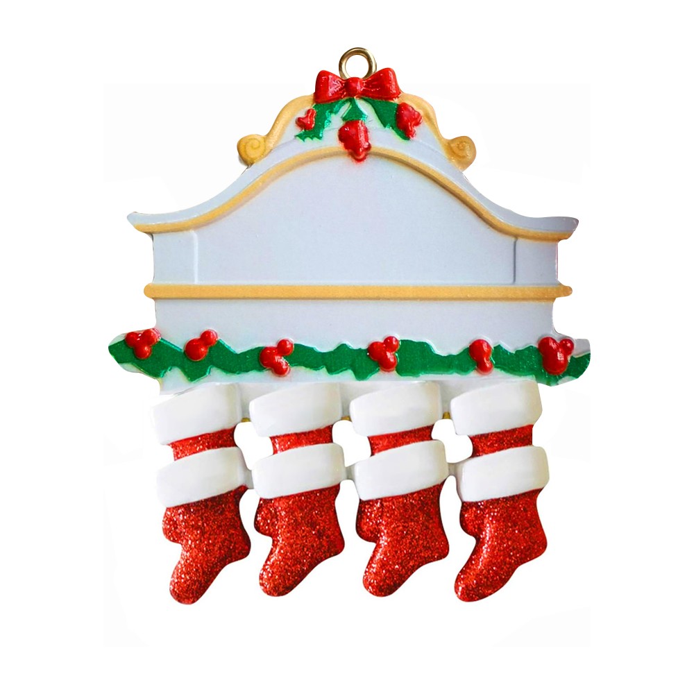 Family of 8 DIY Christmas Tree Hanging Ornaments Xmas Decoration