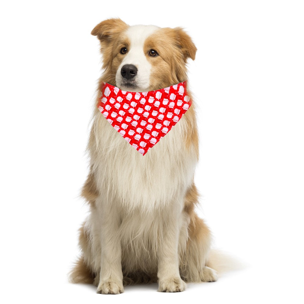 3xTriangle Xmas Pet Scarf Bibs Pet Accessories Decoration for Cats Dogs