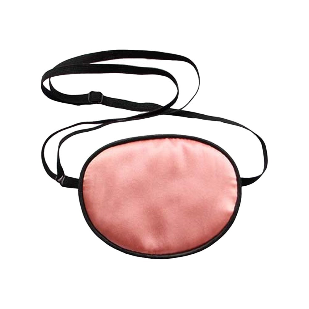 1Pc 100% Mulberry Silk Eye Patch for Adults - Pink