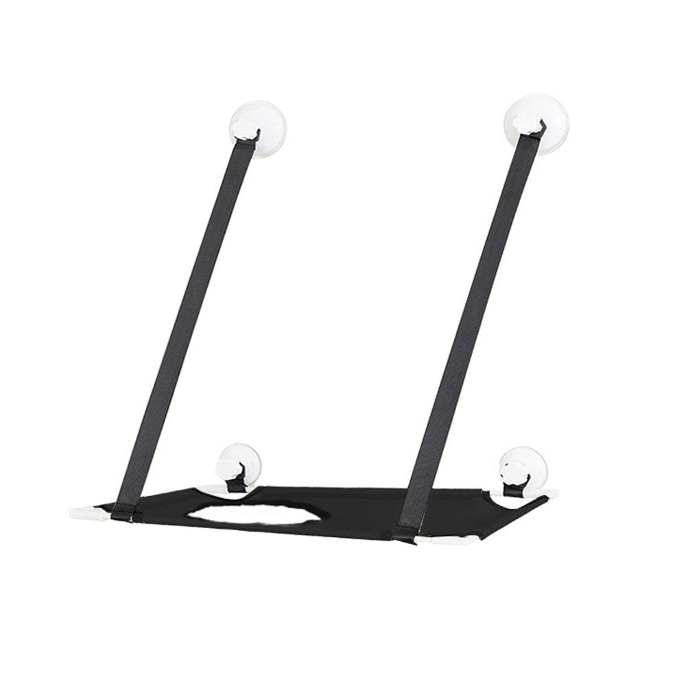 Single Layer Summer Cat Hammock Hanging Bed - Black