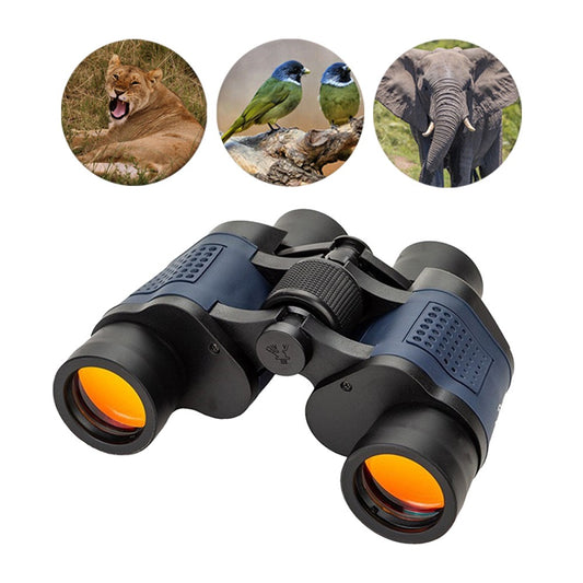 60X60 Day Night Vision Binoculars Telescope Outdoor Travel