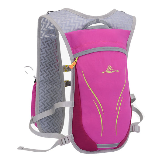 10L Multifunctional Lightweight Hydration Backpack for Outdoor Sport - Pink