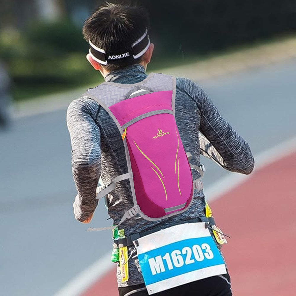 10L Multifunctional Lightweight Hydration Backpack for Outdoor Sport - Pink