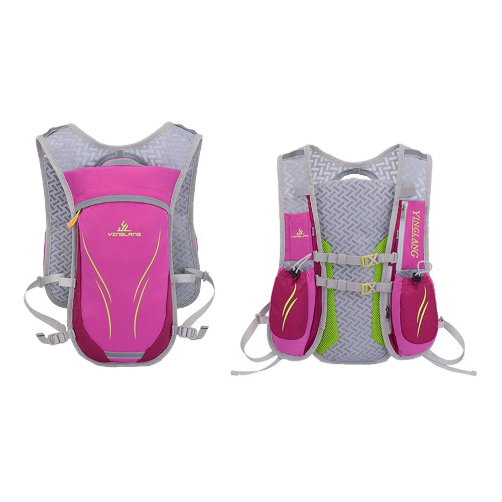 10L Multifunctional Lightweight Hydration Backpack for Outdoor Sport - Pink