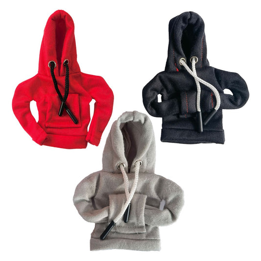 3Pcs Car Gear Shift Cover Hoodie Knob Gear Stick Protector Car Interior