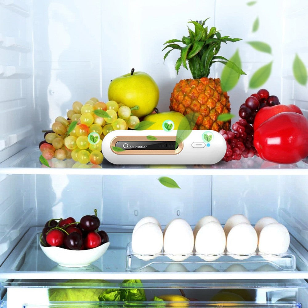 Mini Refrigerator Deodorizer Air Purifier Freezer Odor Eliminator