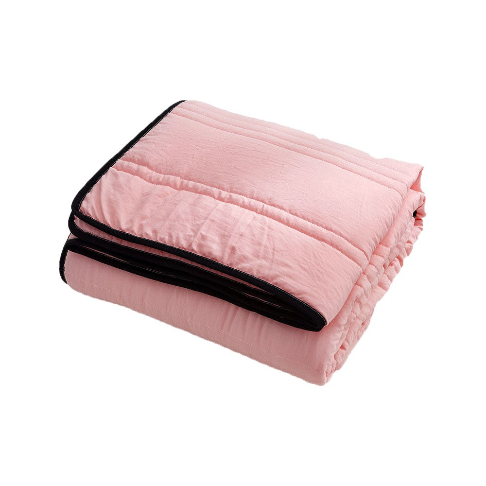230x200cm King Summer Cooling Blanket Air Conditioning Thin Quilt - Pink