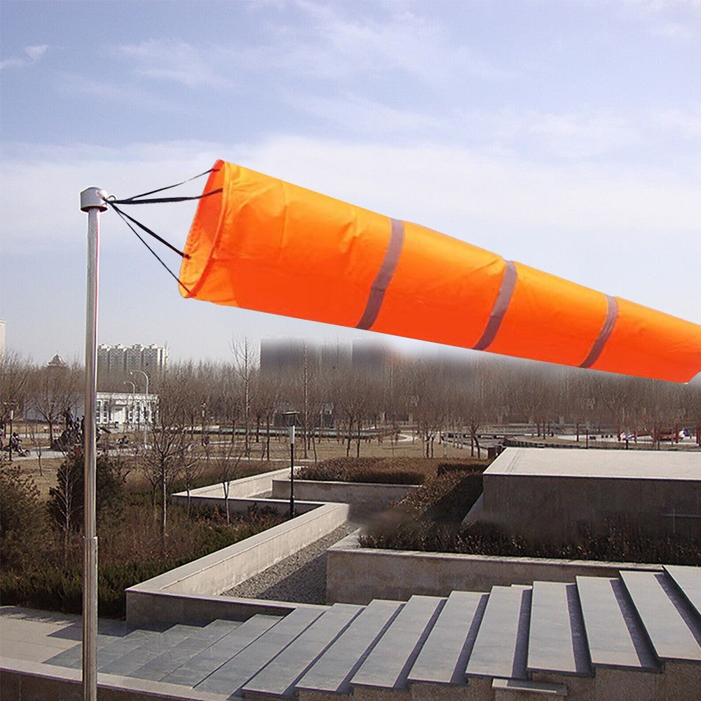 2M Outdoor Windsock Wind Direction Measurement Sock Bag with Reflective Strips