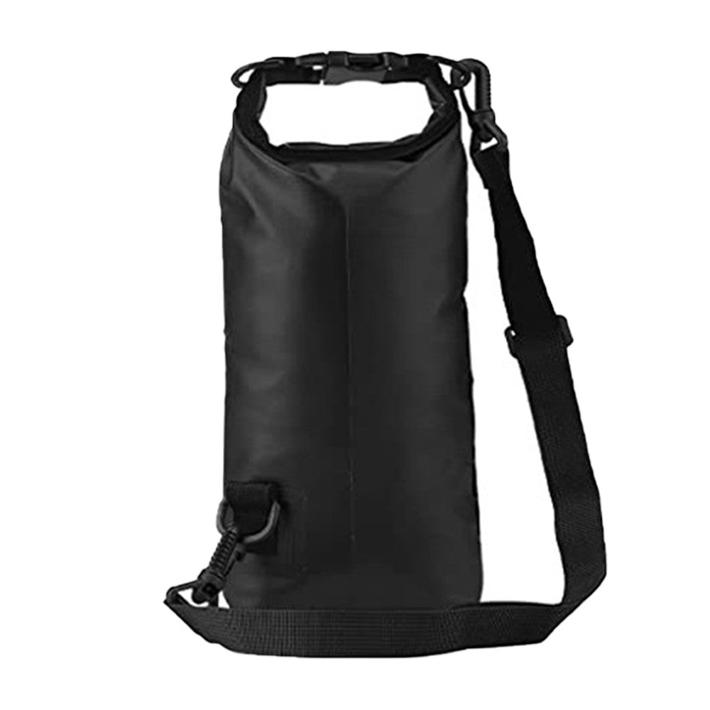 Waterproof Dry Bag with Phone Pouch Roll Top Waterproof Crossbody Bag - Black