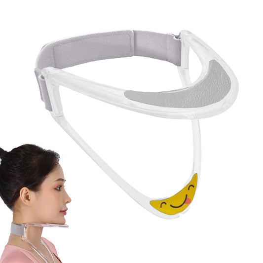 Adjustable Cervical Neck Brace Neck Collar Cervical Traction Device - Clear