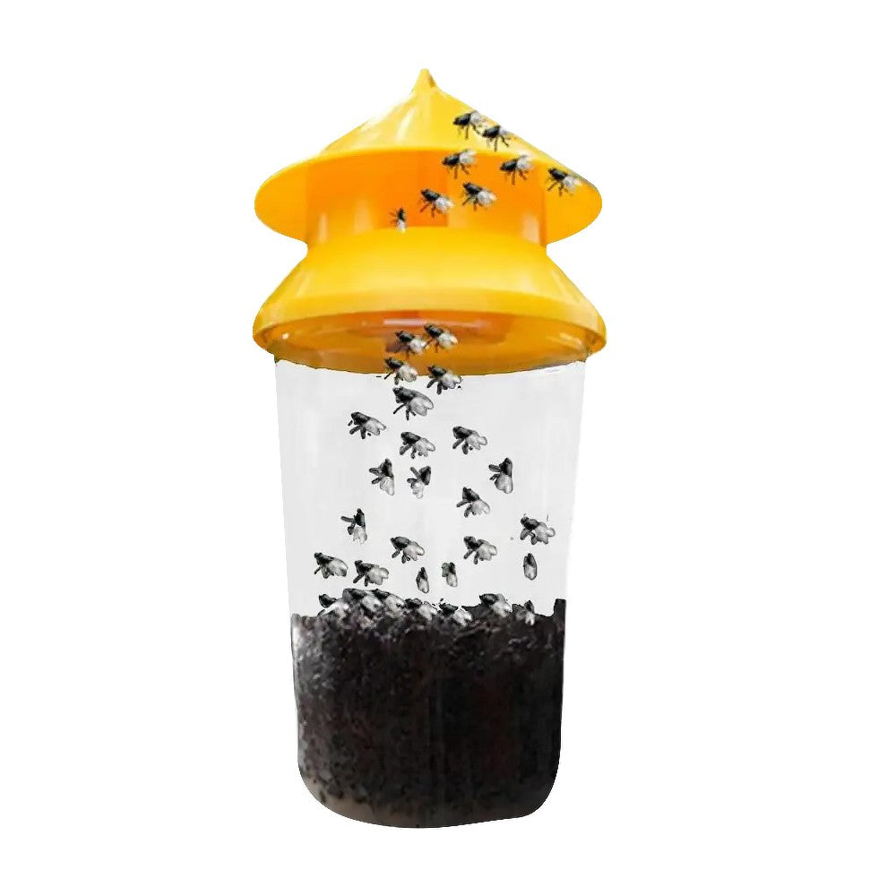 1Pc Reusable Fruit Fly Trap Catcher for Outdoor Camping Yard
