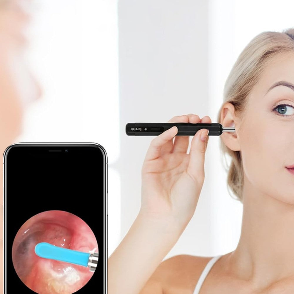 Wireless Otoscope Ear Wax Removal Kit Ear Cleaner with Light