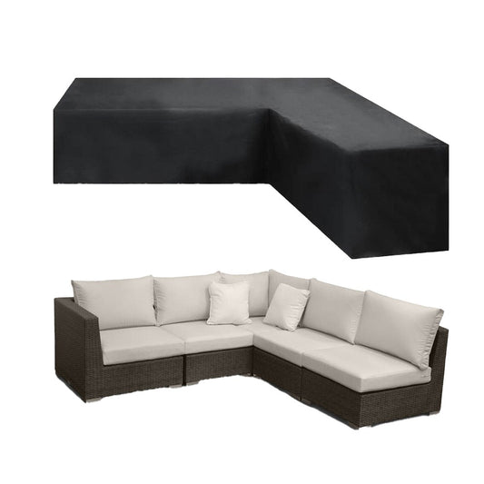 Waterproof L-Shape Outdoor Furniture Sectional Cover - Style 1