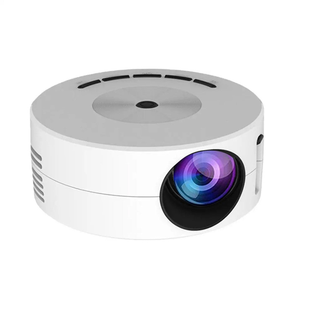 Portable Smart Projector Mini Home Projector for Smartphone - White