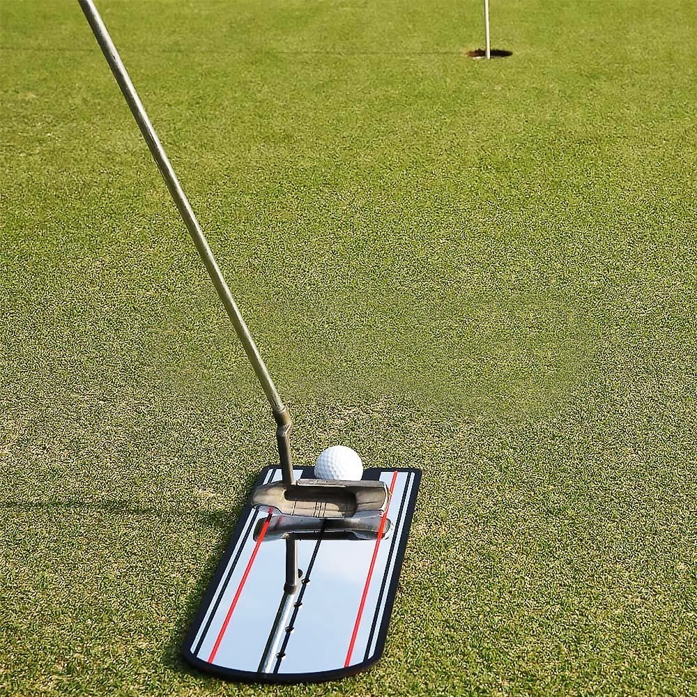 Golf Putting Training Mirror Golf Swing Practice Aids