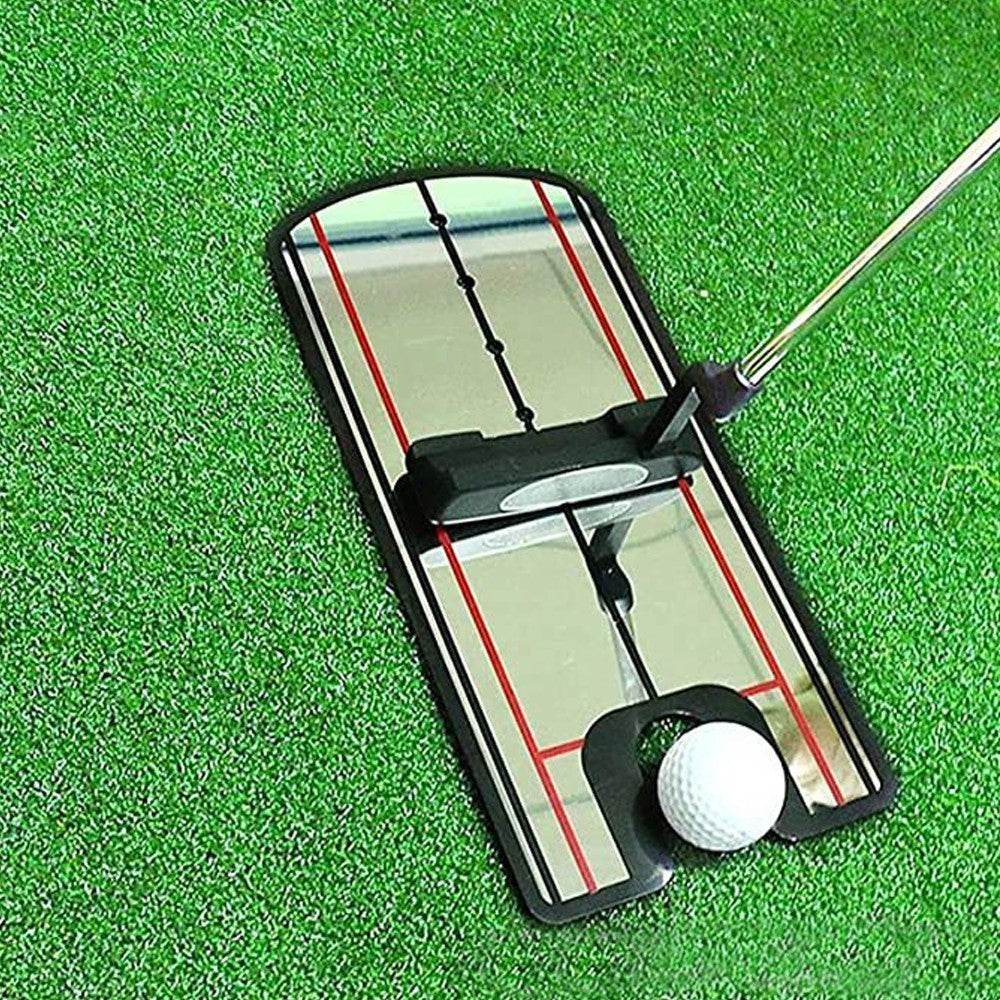 Golf Putting Training Mirror Golf Swing Practice Aids