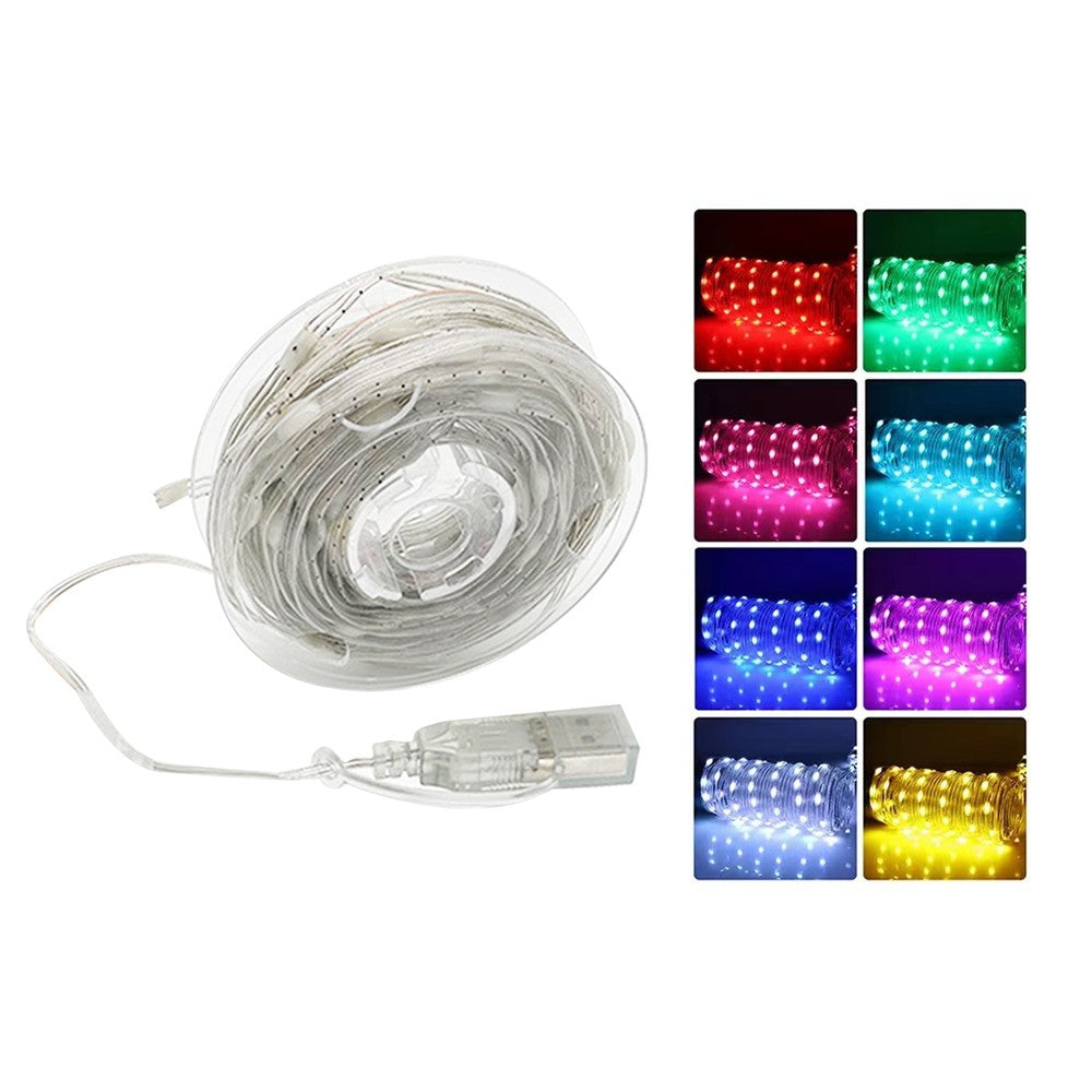 10M 100LED USB Trampoline String Light APP Control Color Changing String Light
