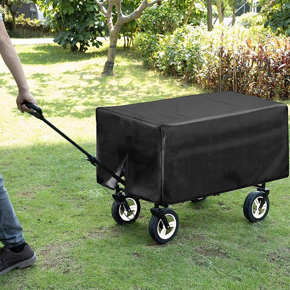 Outdoor Folding Wagon Cover Water-resistant Dustproof Oxford Cloth Cover - S