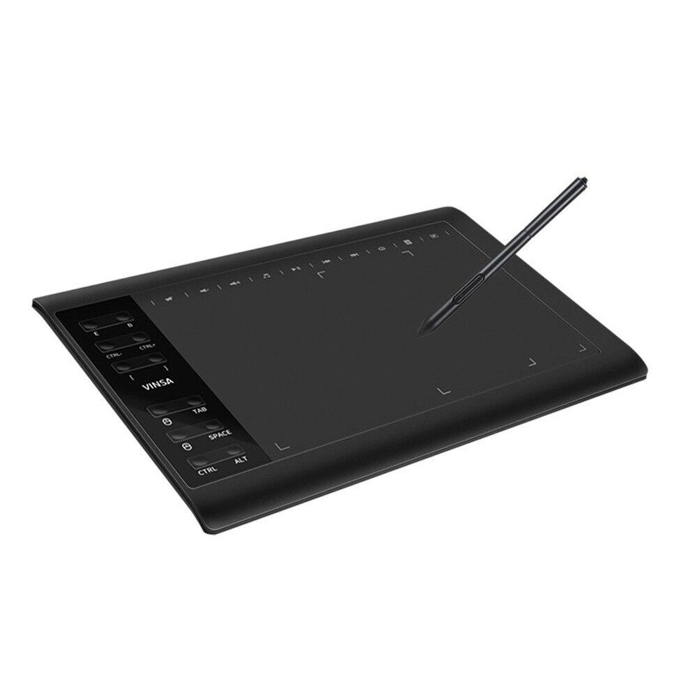 1060 Plus Digital Graphics Drawing Tablet with Stylus