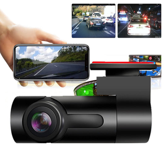 1080P HD WiFi Dash Cam 120 Degree Wide Angle Video Recorder Camera