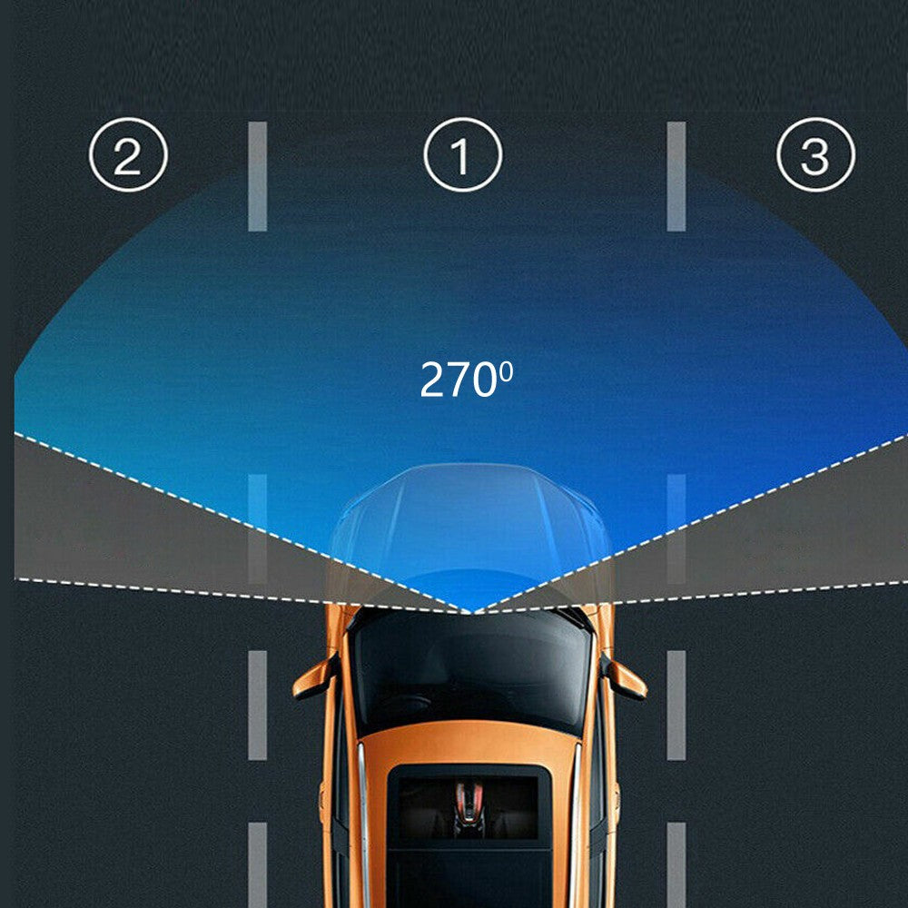 1080P HD WiFi Dash Cam 120 Degree Wide Angle Video Recorder Camera