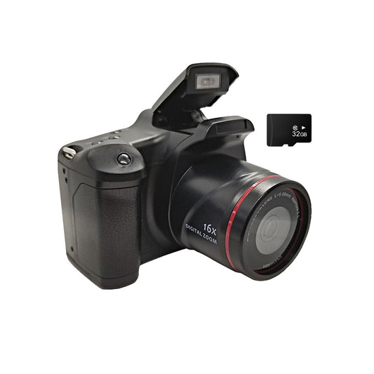 1080P HD Digital Camera SLR Camera with 32GB SD Card