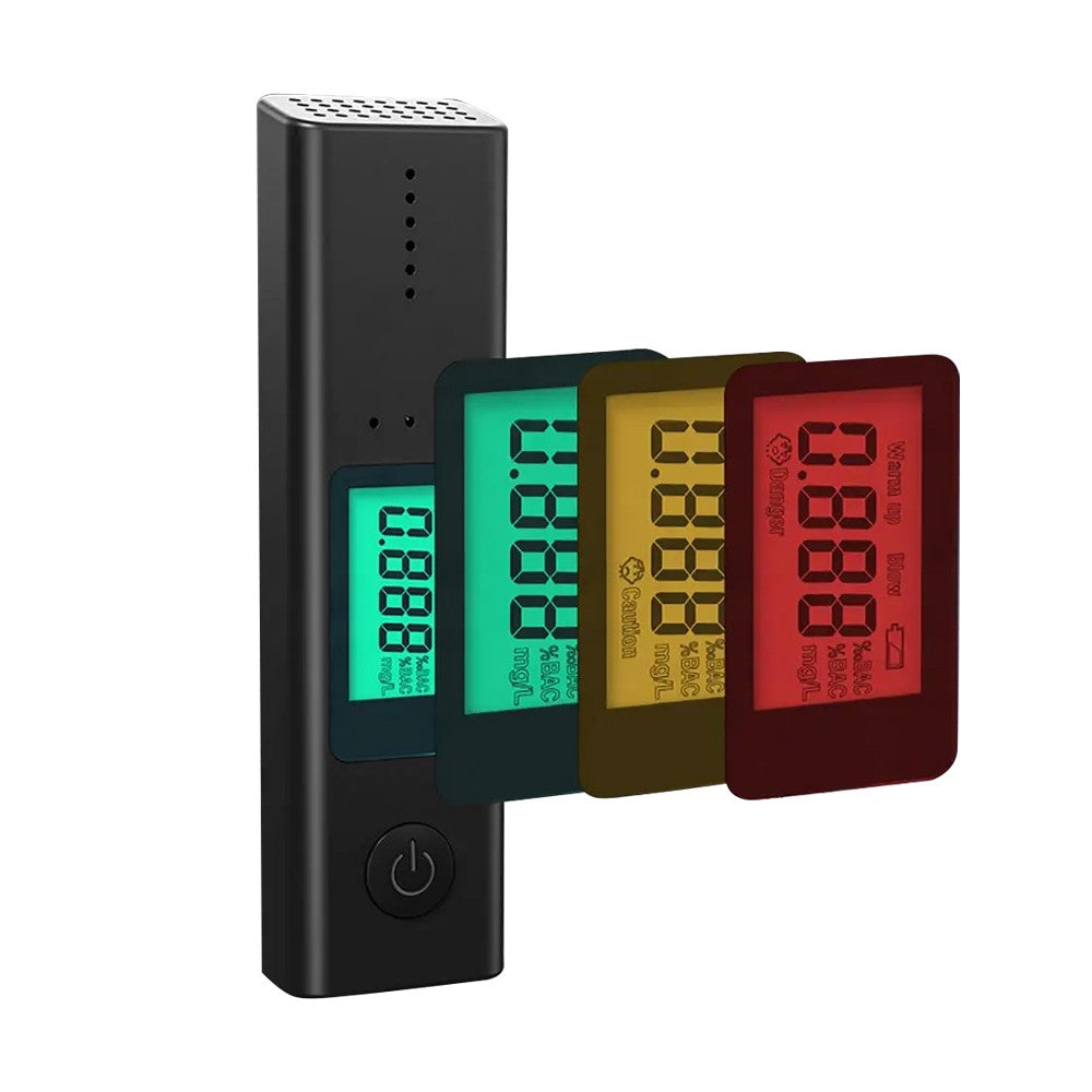 1Pc Digital LCD Breathalyzer Portable Breath Alcohol Tester Alcohol Detector