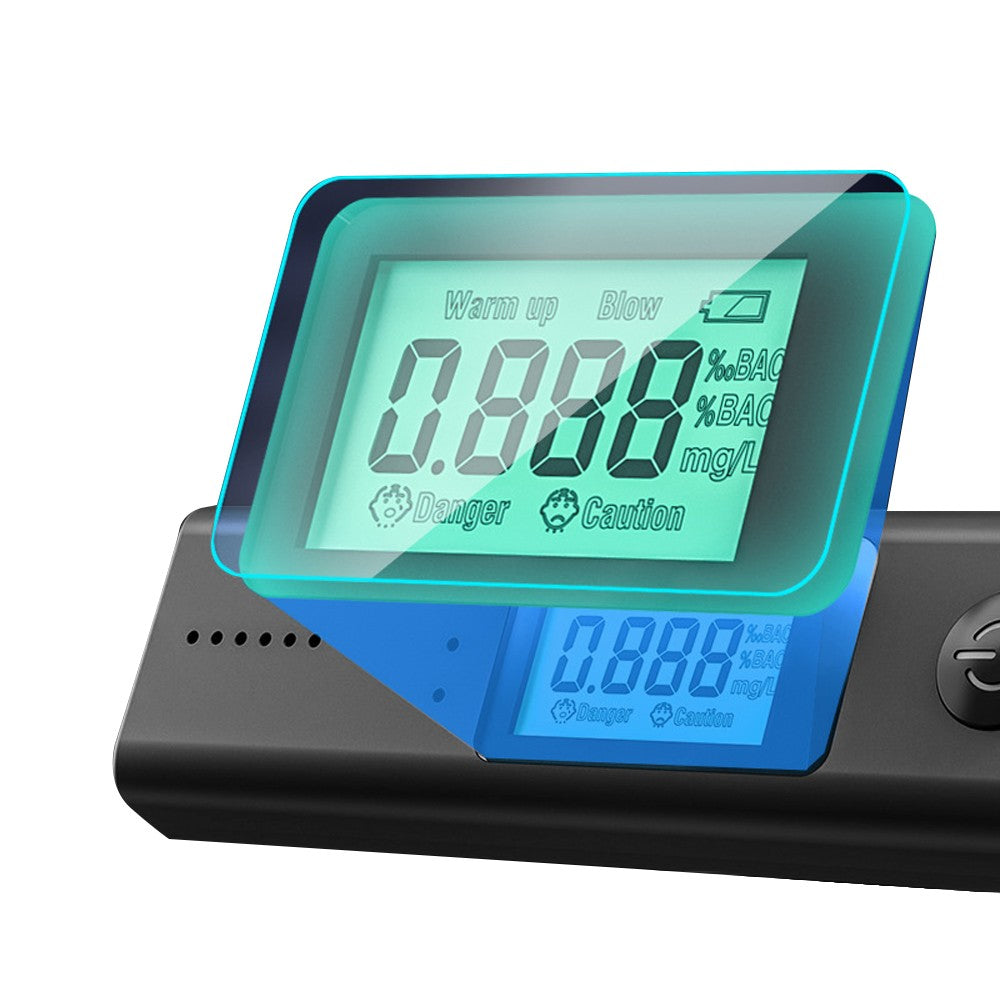 1Pc Digital LCD Breathalyzer Portable Breath Alcohol Tester Alcohol Detector