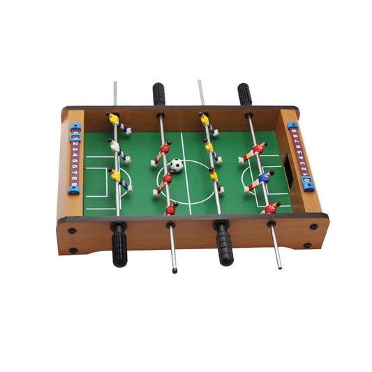 Table Top Football Game Set Kids Sport Toy Set with Two Balls and Score Keeper